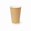 Ly giấy 2 lớp Kraft 650ml - 22oz Փ90
