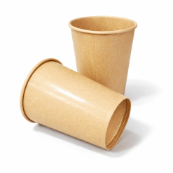 Ly giấy Kraft 360ml (12oz) Փ90 - 2 lớp PE chịu lạnh