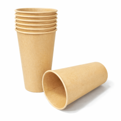 Ly giấy Kraft 650ml (22oz) Փ90 - 2 lớp PE chịu lạnh