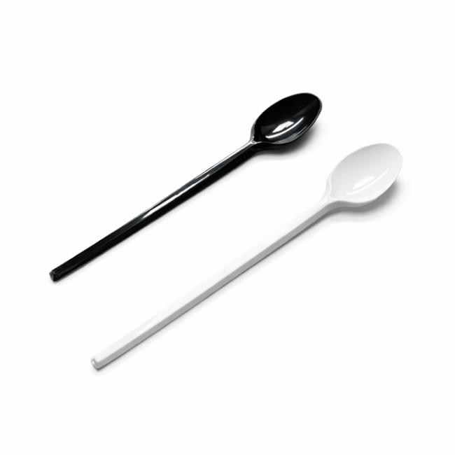 Muỗng nhựa cán dài 20cm 1 Muỗng nhựa cán dài 20cm