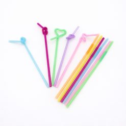 Ống hút nghệ thuật bẻ cong