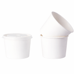 Tô giấy trắng 660ml (22Oz)