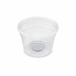 Tô Nhựa PP 400ml Trong Kèm Nắp PP Trong