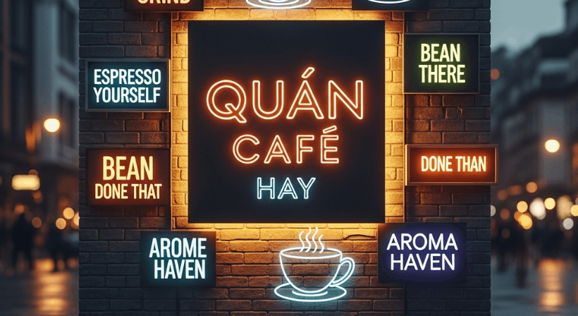 Cách Đặt Tên Quán Cafe Hay