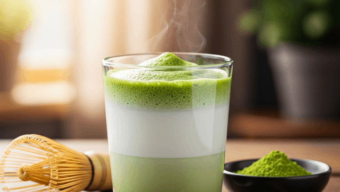 Cách làm Matcha Latte